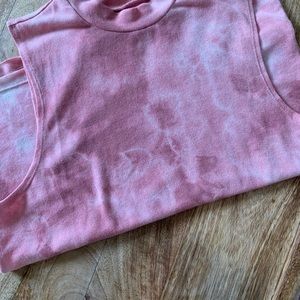 Spiritual gangster tie dye muscle tank